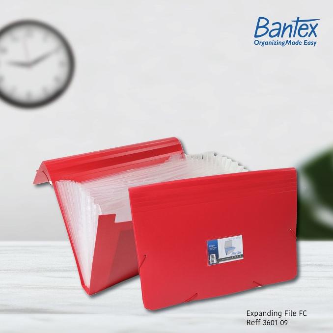 

MAP / PP EXPANDING FILE FC 12 POCKETS 3601 09 BANTEX