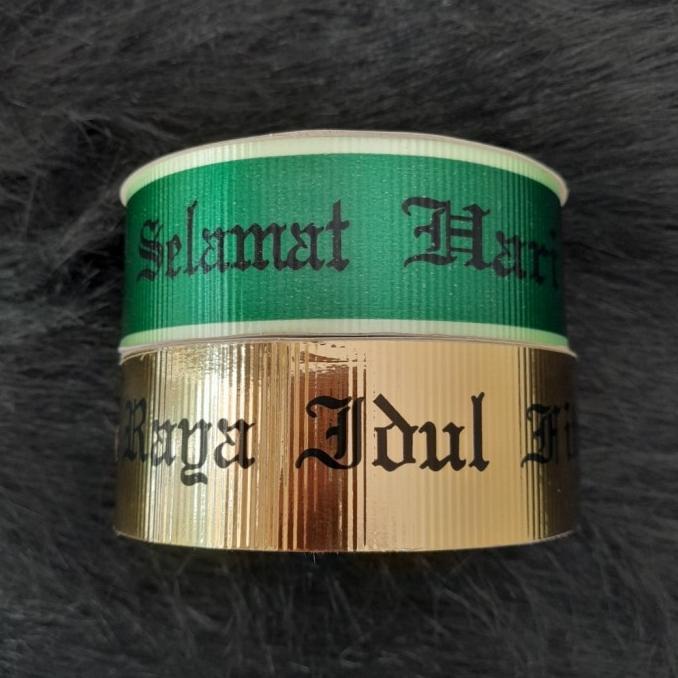 

best seller] Pita Kertas Lebaran Selamat Idul Fitri Glossy Pita Parcel Lebaran