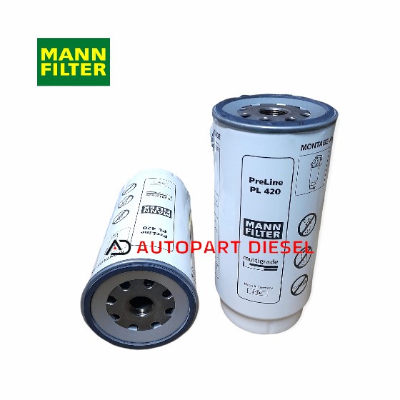 ATDL PL420x Mann Fuel Filter FS19769 BF1383-O FMS20071B FCS-WC19769B PL420