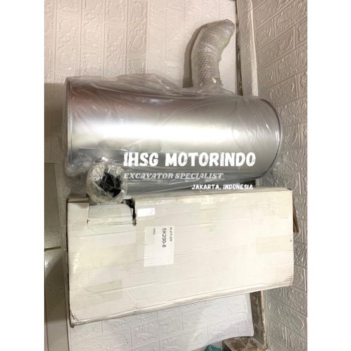 IGMO Muffler Knalpot SK200-6 SK200 6 Kobelco Import