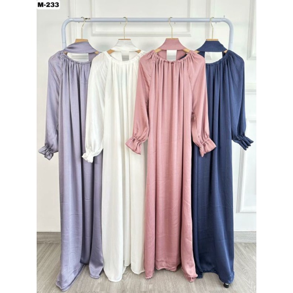outer gamis polos