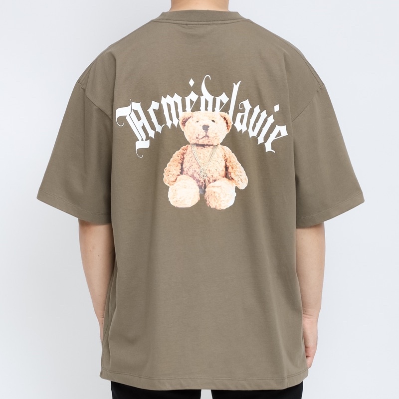 ADLV. Gold Chain Bear Doll Cocoa Tee