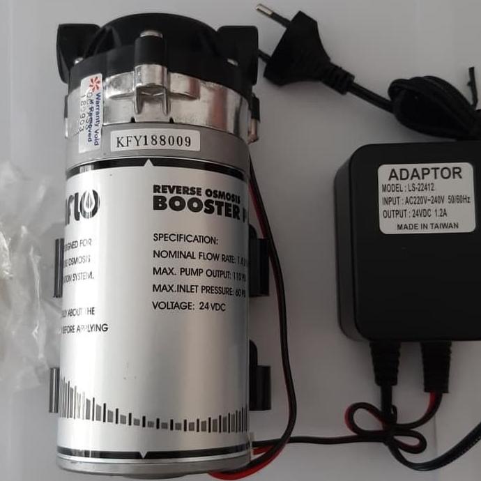 Pompa booster Kemflo 24V + Adaptor 1,2A