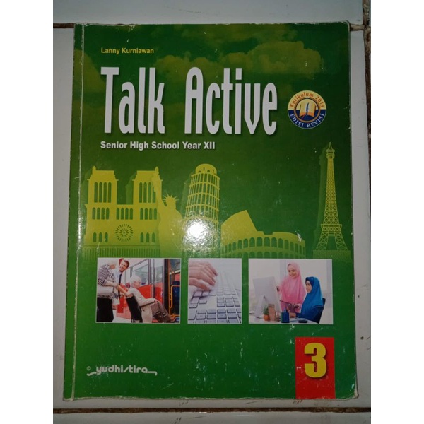 

TALK ACTIVE BUKU BAHASA INGGRIS KELAS 12 YUDHISTIRA