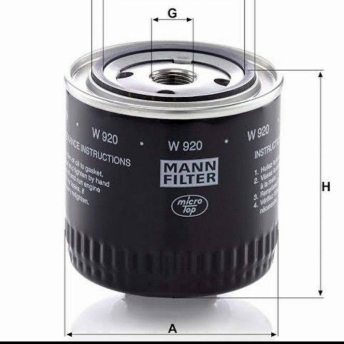 MLSI Filter Mann Genuine W920
