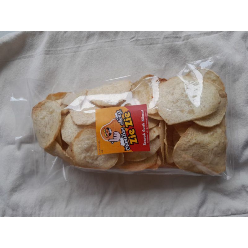 

kripik bentol/kombeh isi 500
