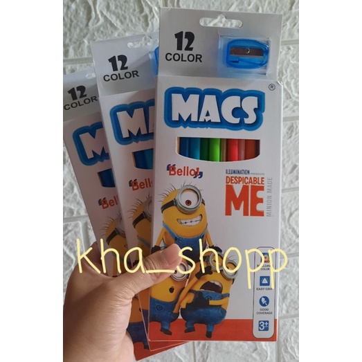 

Pensil warna murah / pensil warna macs / Macs isi 12