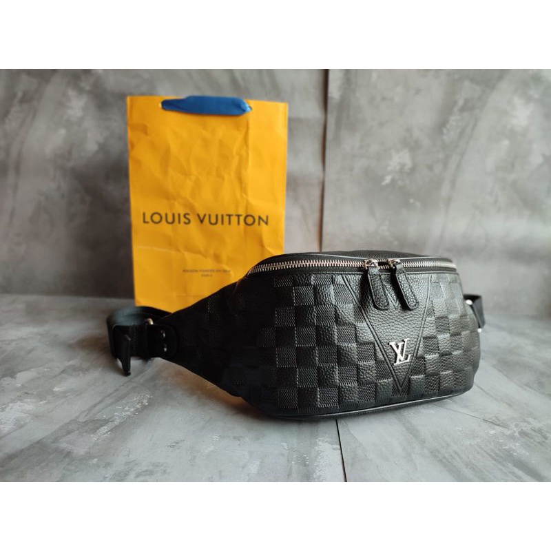 waistbag bumbag beltbag kulit LV Louis Vuitton original import fashion