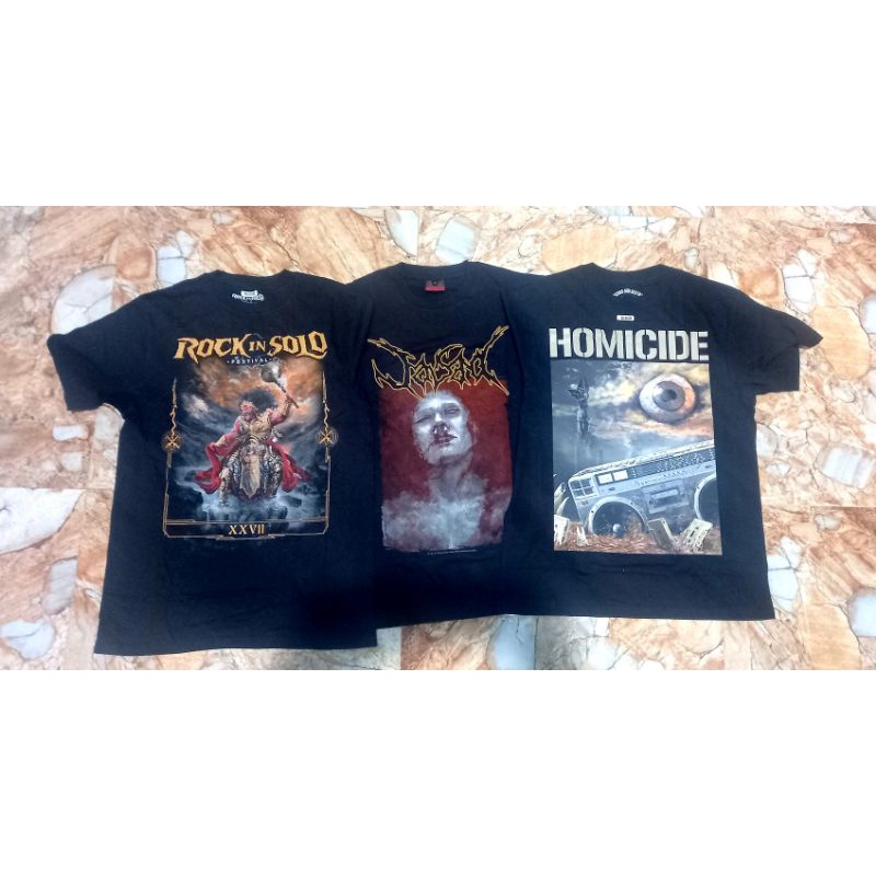 TS HOMICIDE(bundling cd & poster) TS JASAD TS ROCK IN SOLO 2022