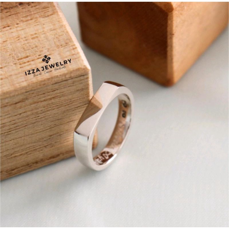 Cincin Cowok bahan Palladium 50%