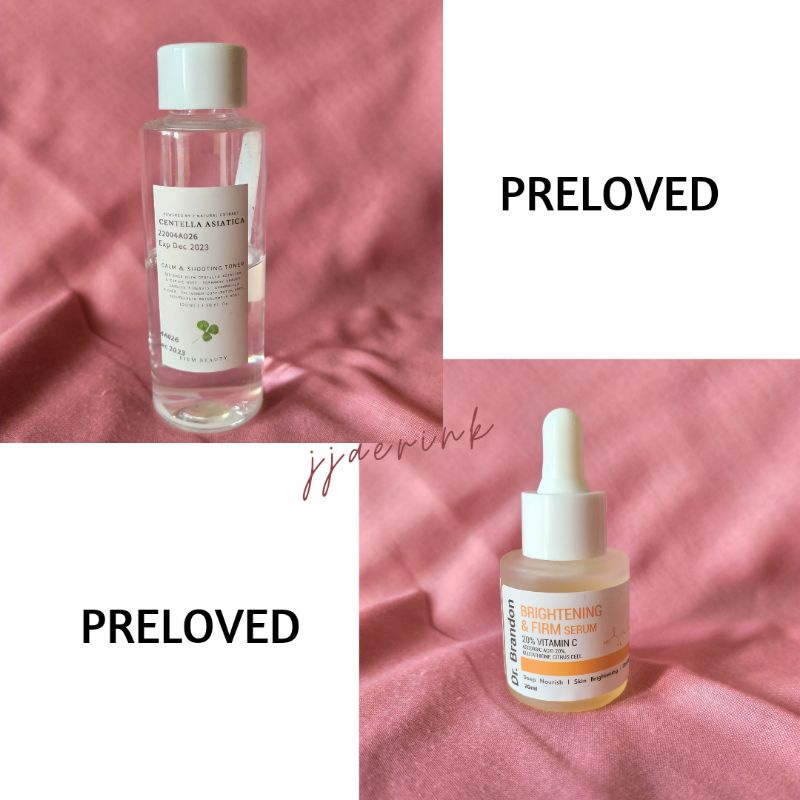 [PRELOVED] Eiem Beauty Calm Shooting Toner & Dr. Brandon Vitamin C Serum
