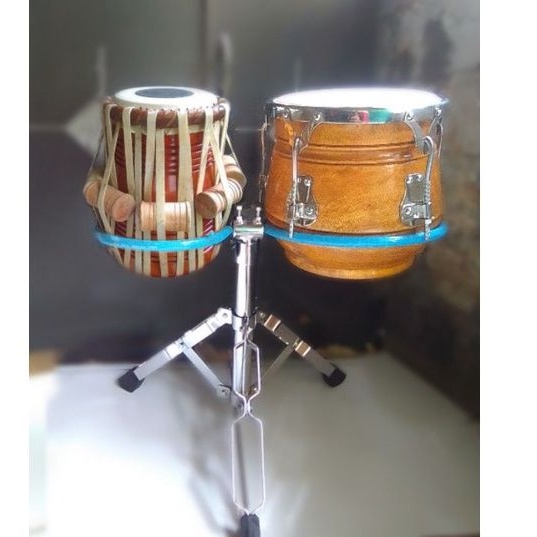 Kendang Tabla Tak Dayan/Dut V6 Crome/ Kayu Nangka
