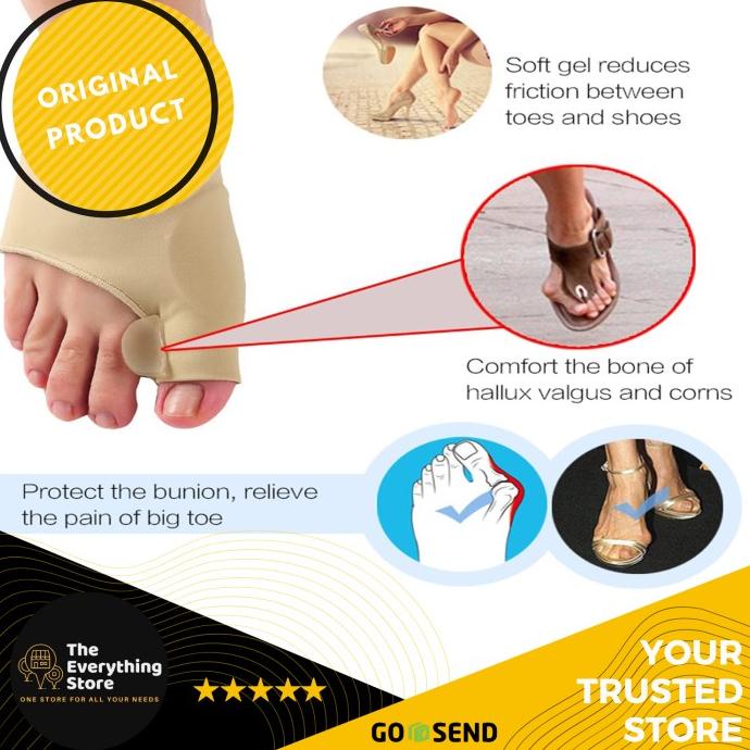 Promo TheEverythingStore Bunion Corrector Toe Brace Orthopedic/Terapi Jempol