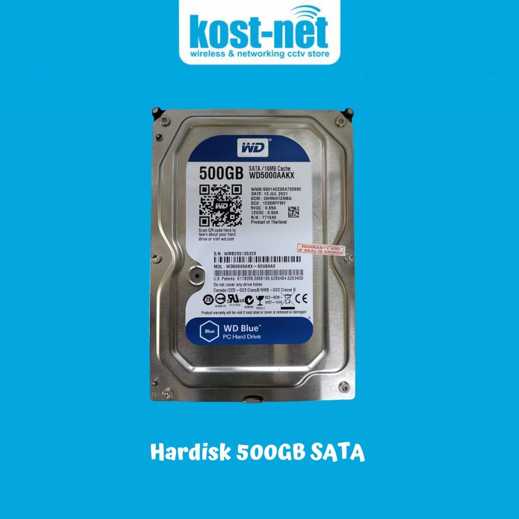 Hardisk 500GB SATA 7200 RPM