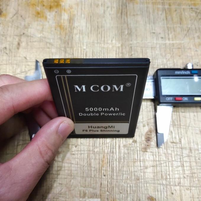 HUANGMI F6 PLUS SHINNING / F6+ SHINNING baterai battery battle mantul