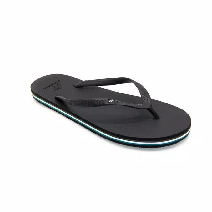 Promo Sandal Panama / Sendal Jepit Wanita Full Black / Sandal Pantai