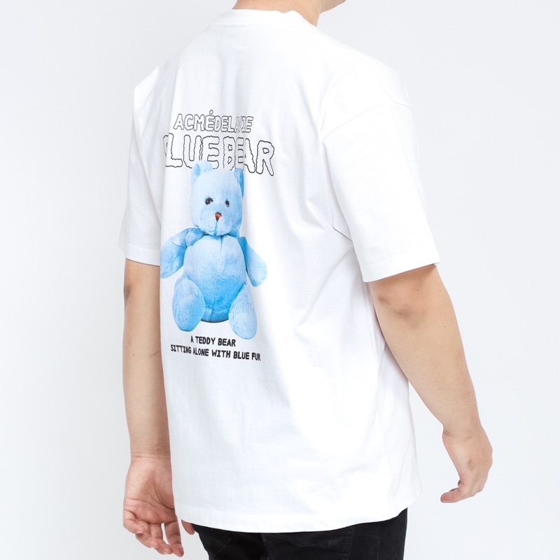 ADLV. Blue Bear White Tee