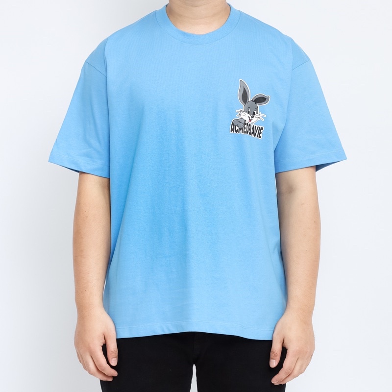 ADLV. Cartoon Rabbit Blue Tee