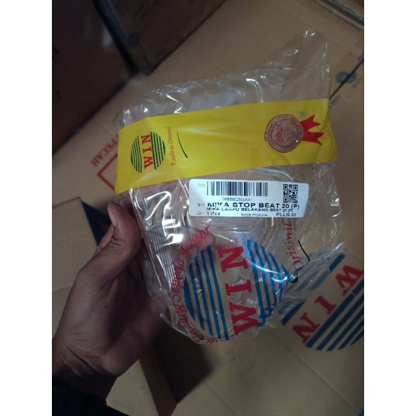 kaca mika stop bening beat 2020 deluxe new