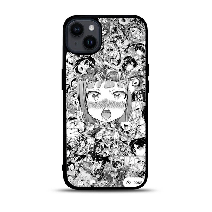 Casing Case iPhone 14 13 12 11 Pro Max Mini Ahegao life DF341