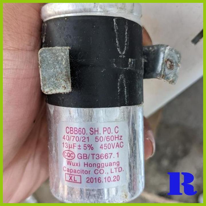 KAPASITOR MESIN CUCI PANASONIC 1 TABUNG ORIGINAL 13UF [SBY]