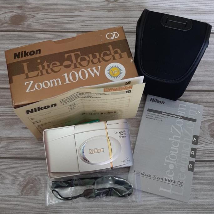 Kamera Film Analog 35mm Nikon Lite Touch Zoom AF 100W New Old Stock