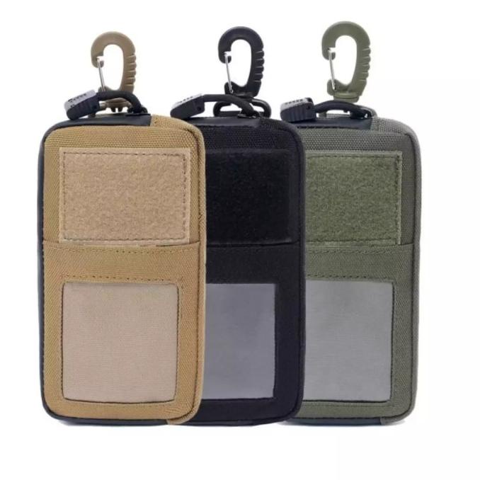 

Name Tag Tas Dompet HP Gadget Tactical Big Size Original Import