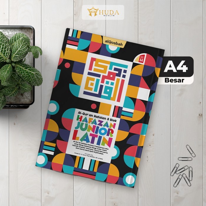 AL-QUR'AN HAFAZAN JUNIOR A4 BESAR DILENGKAPI LATIN DAN TERJEMAHAN ORII