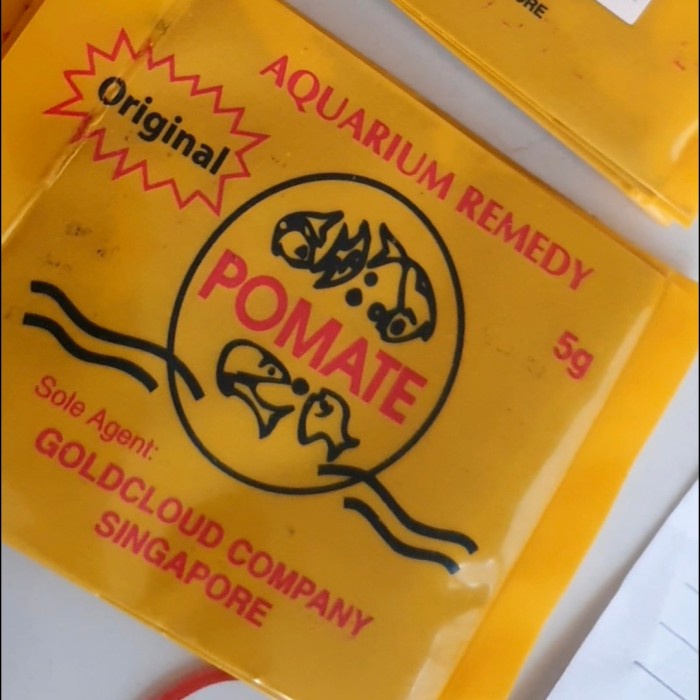OBAT IKAN POMATE ORIGINAL SINGAPORE GINGA GALAXY INTERNATIONAL