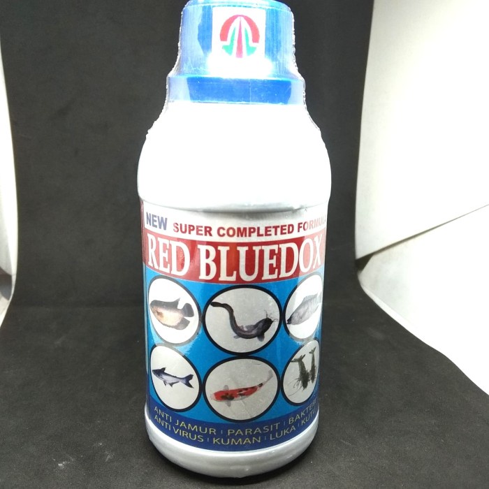 OBAT IKAN RED BLUEDOX 500ML ANTI JAMUR PARASIT BAKTERI GURAME NILA DLL