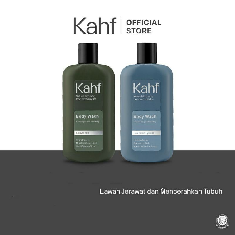 KAHF BRIGHTENING &amp; ACNE BODY WASH