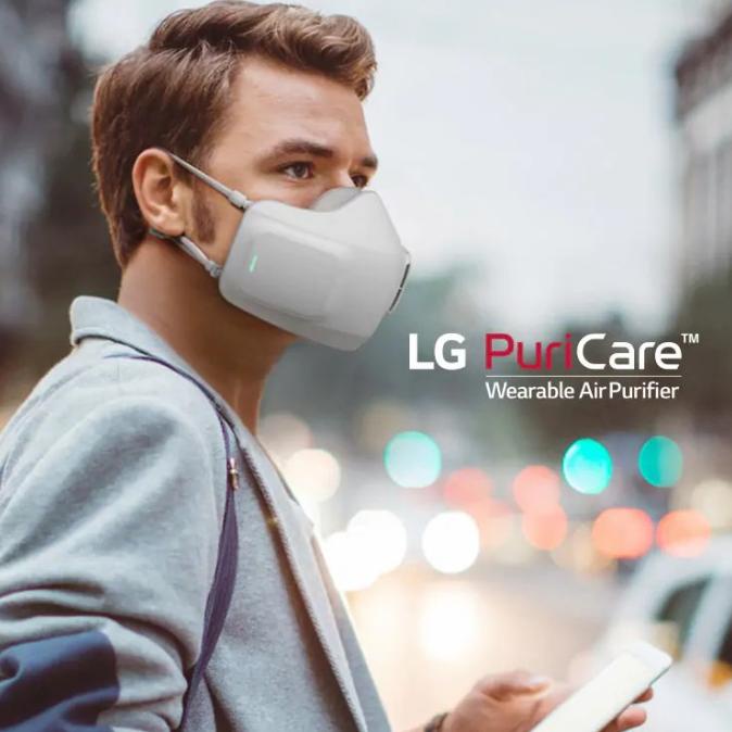 LG Puricare Wearable Mask / Air Purifier Masker AP300WFA