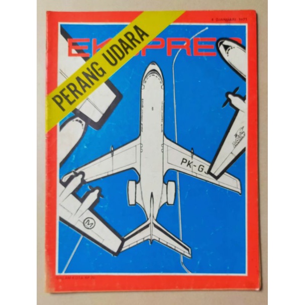 Majalah lawas Ekspres 4 Djanuari 1971 : Si Buta dari Gua Hantu - Sum Kuning