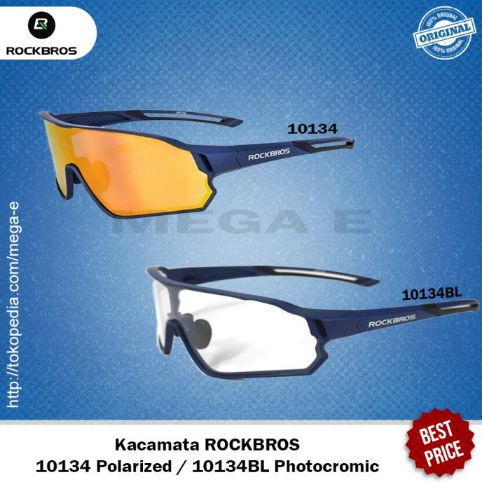 Kacamata Sepeda Gowes ROCKBROS 10134 Polarized Sunglasses UV400