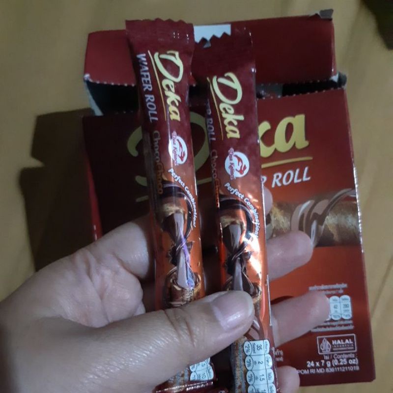 

deka wafer roll choco