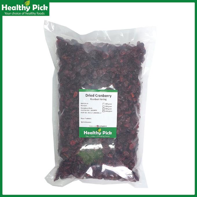 

Promo Dried Cranberries Unsweetened 1kg