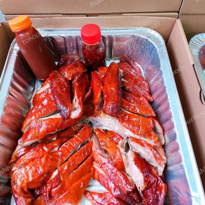 

Promo BEBEK PEKING PANGGANG - ROASTED PEKING DUCK SIZE 2.4 KG