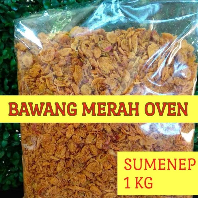 Promo Bawang Merah Oven Sumenep 1 KG / Bawang Goreng Oven Sumenep
