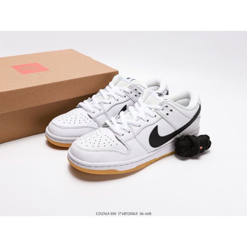 Nike Sb Dunk Low White Black Original BNIB 100% Authentic