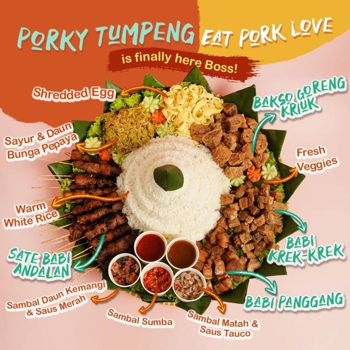 

Promo Small Porky Tumpeng (Tumpeng Babi)