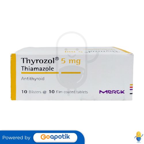 THYROZOL 5 MG BOX 100 TABLET