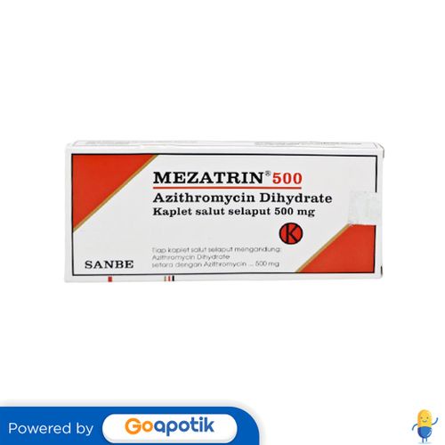 MEZATRIN 500 MG BOX 6 KAPLET