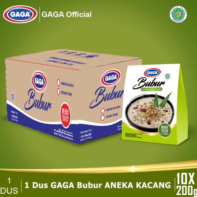 

Promo GAGA Bubur Aneka Kacang 200gr (1 dus = 10 pack Harga Grosir)
