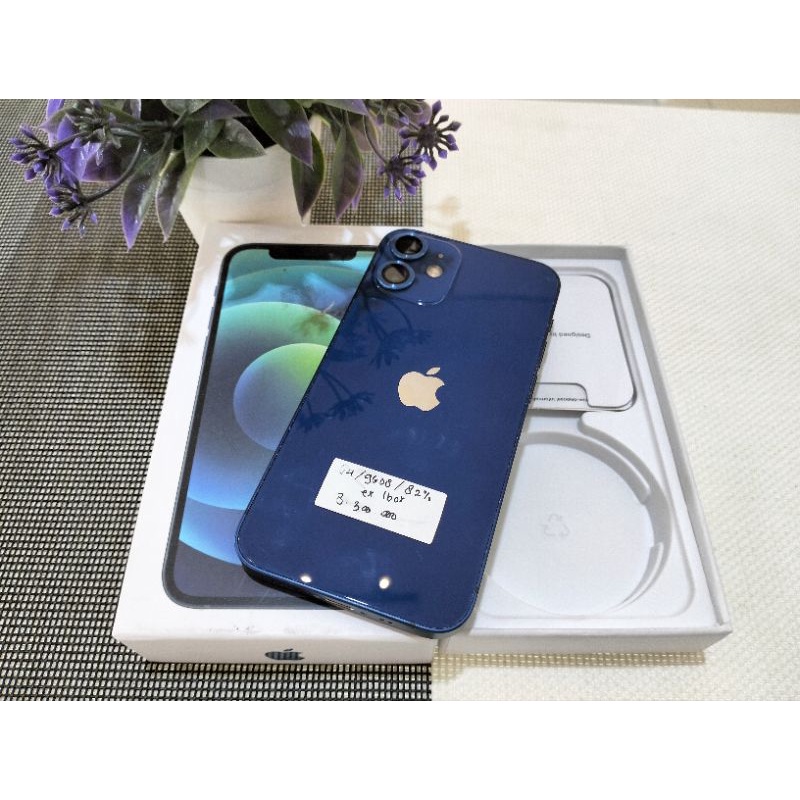 ‼️IPHONE 12 MINI BLUE (64GB) EX-IBOX FULLSET MENERIMA JUAL DAN TUKAR TAMBAH‼️