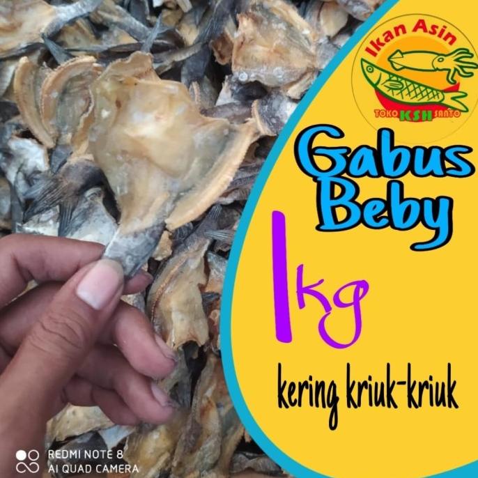 

Promo ikan asin gabus baby-1kg