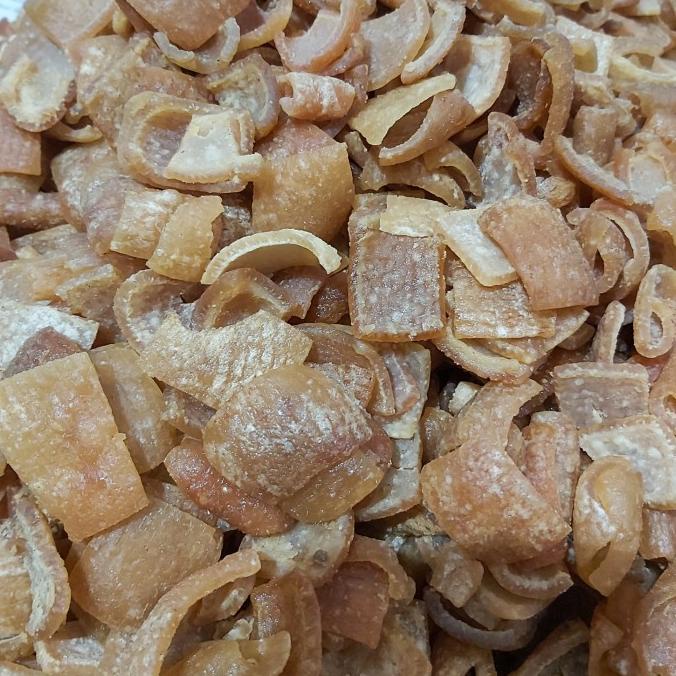 

Promo kerupuk kulit babi/kerupuk kulit babi siap goreng300gr