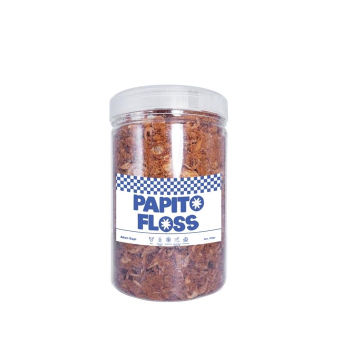 

Promo Abon Sapi Papito Floss Medium 320 Gram