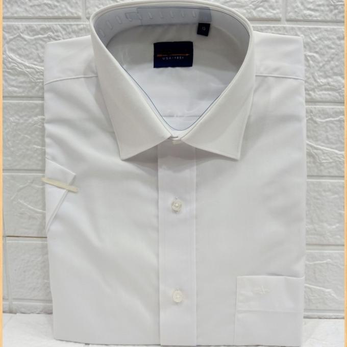 Kemeja Putih Arrow Pria Kerja Kantor Formal Lengan Pendek