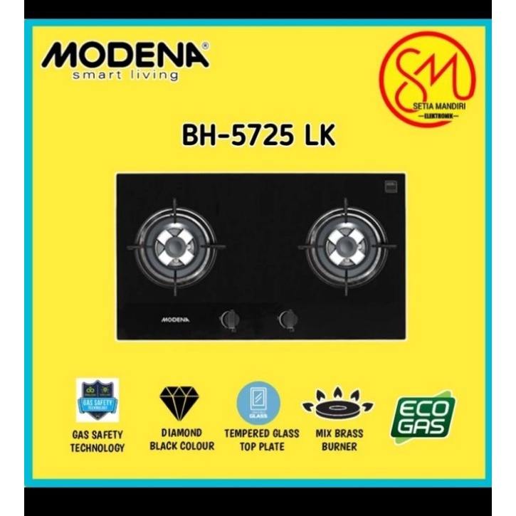 Modena Kompor Tanam BH 5725 LK / 5725LK