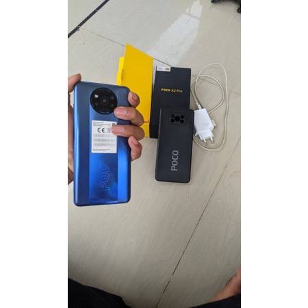 POCO X3 PRO SECOND LIKE NEW 8/256 FROST BLUE SNAPDRAGON 860